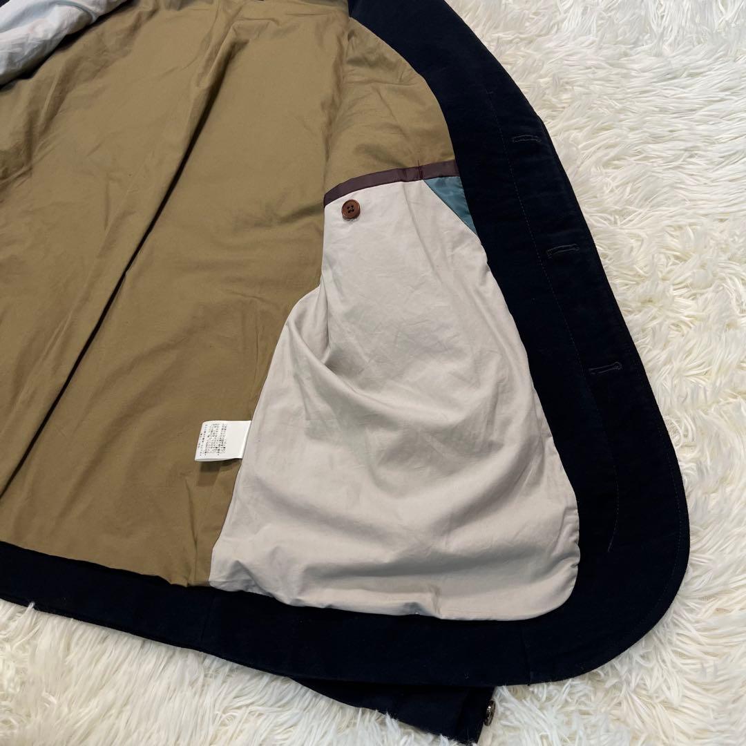 Paul Smith JEANS テーラードジャケット　中綿　ネイビー　L