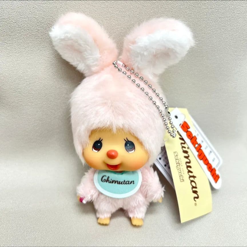 【希少！】新品 モンチッチ フレンズ チムたん 顔でかSS キーチェー
