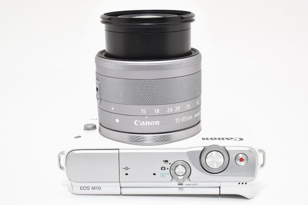 CANON　EOSM ホワイト　レンズセット
