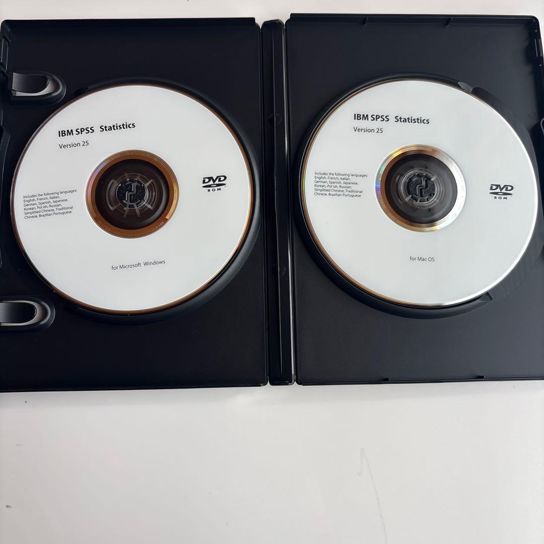 〇IBM SPSS Custom Tables 25 教育機関向けDVD版・XY