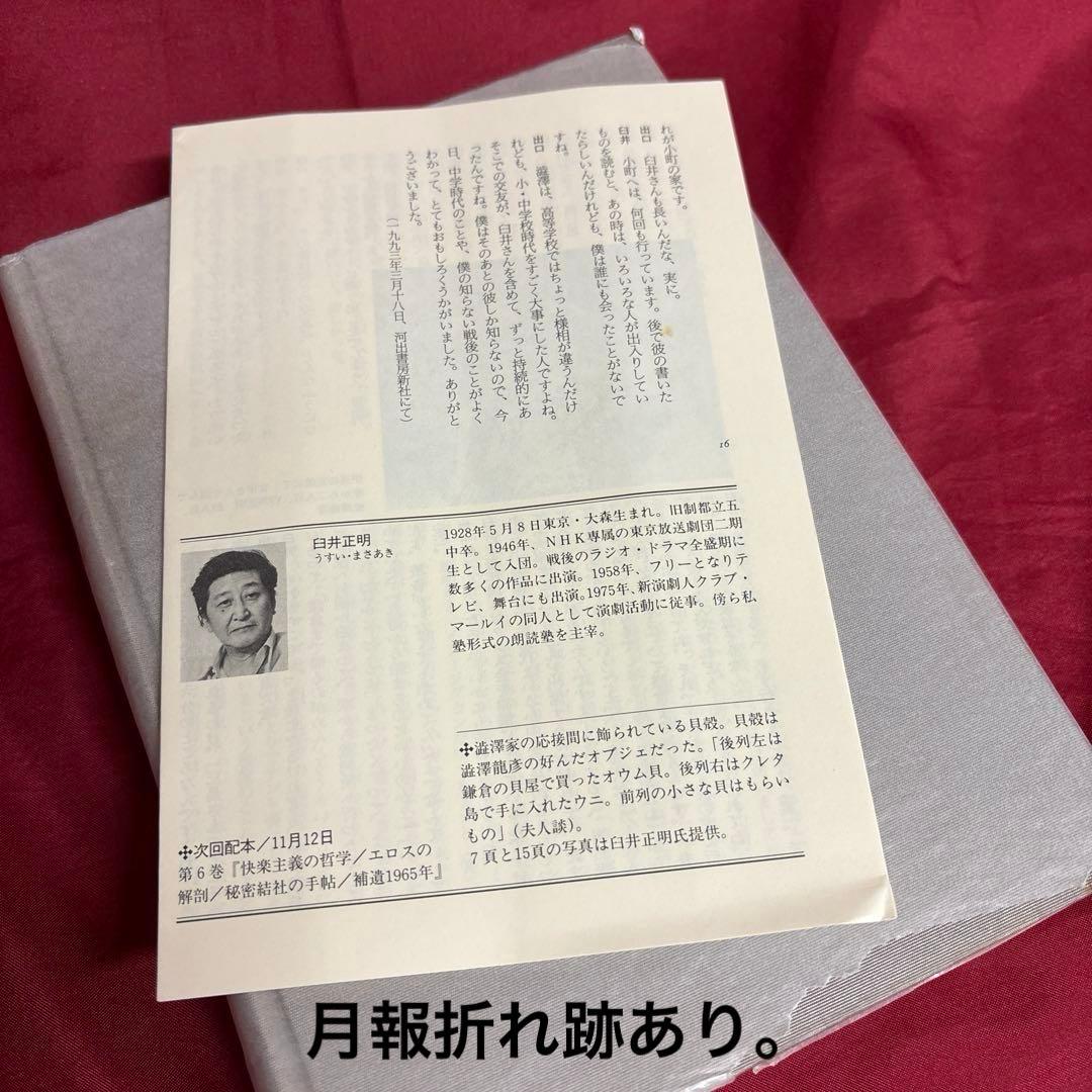 澁澤龍彦全集 本巻22セット 別巻なし、チラシ・ポスターおまけ付