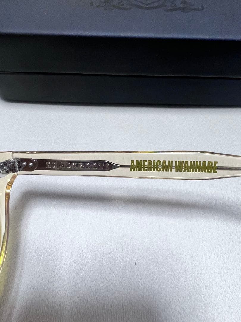 AMERICAN WANNBE クリア・イエロー サングラス