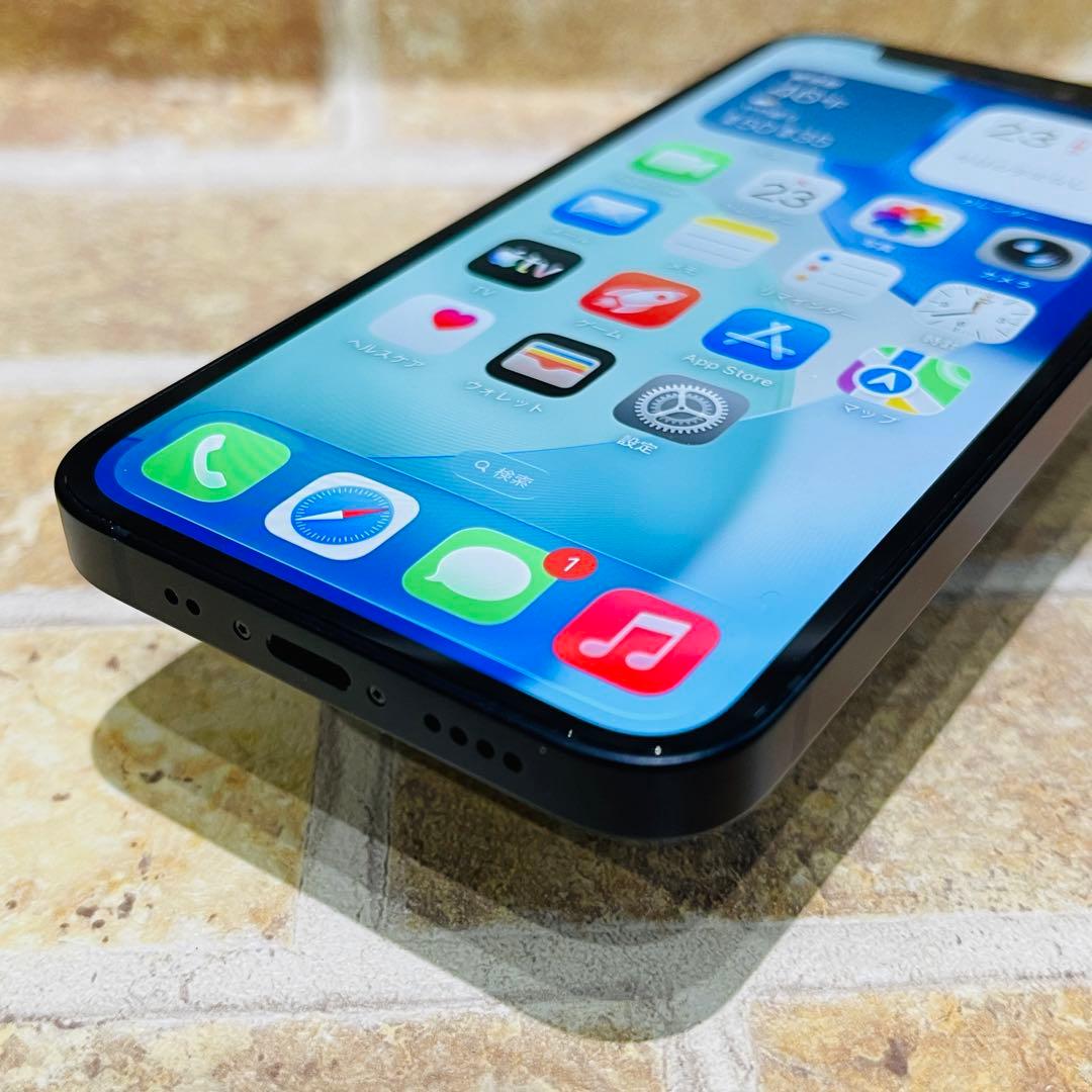 SIMフリー iPhone12mini 64GB ブラック 電池良好