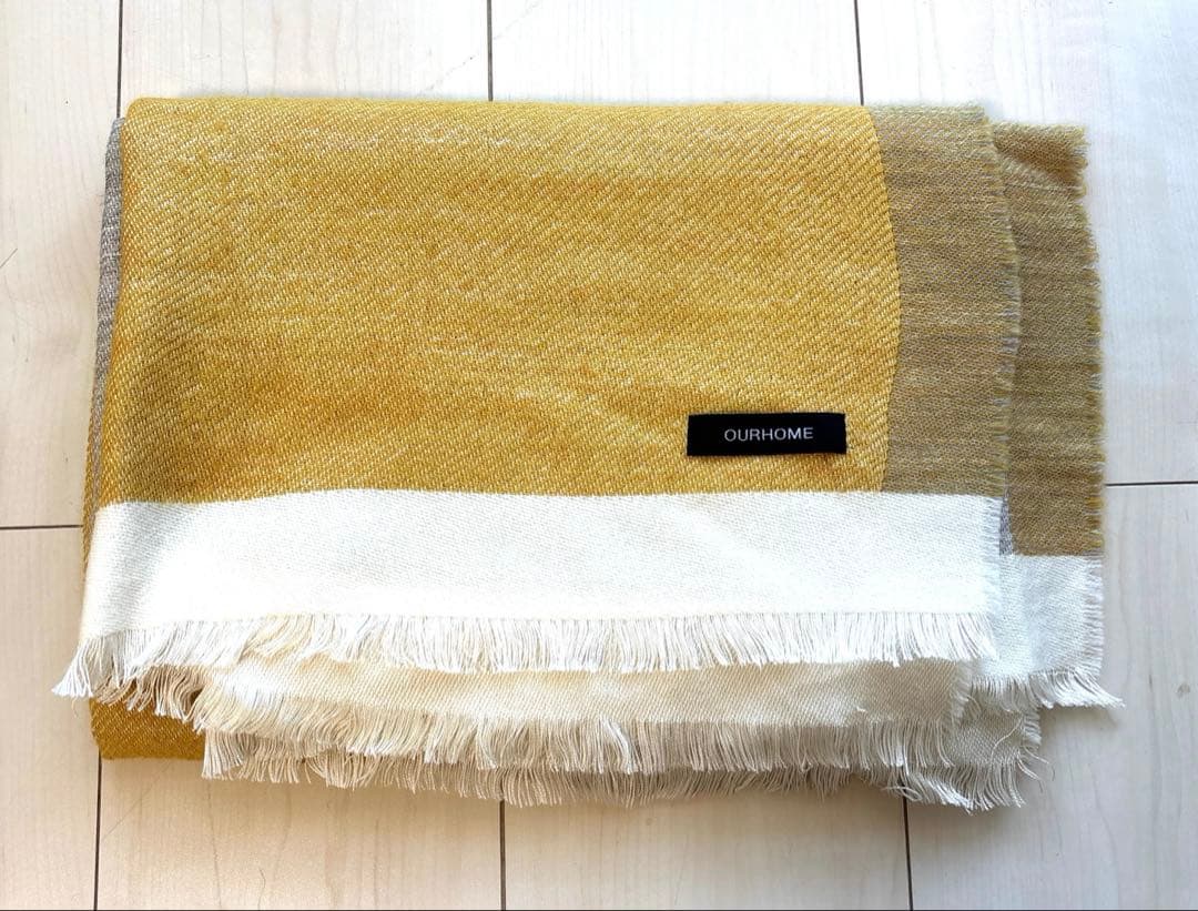 【OUR 】米沢織の秋冬ストール　　　完売品