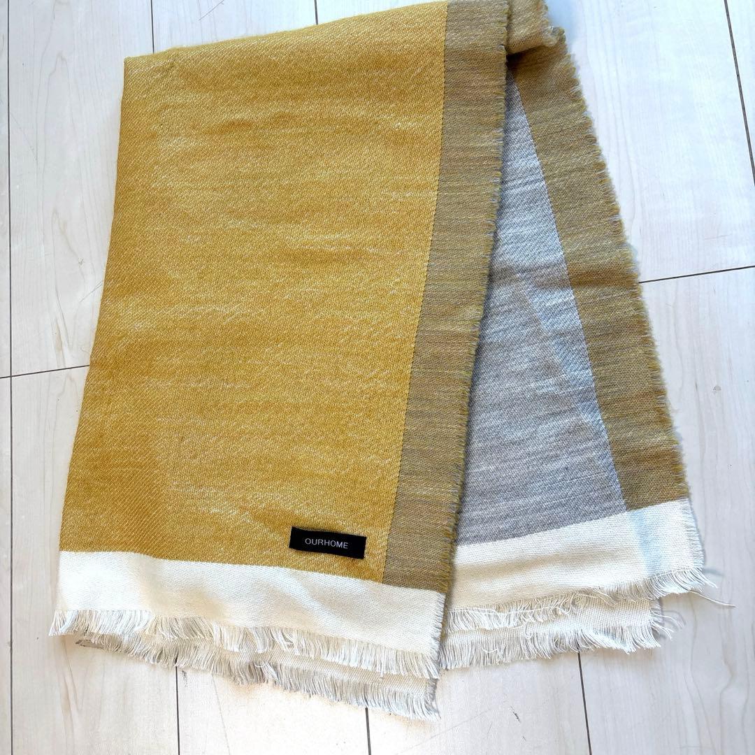 【OUR 】米沢織の秋冬ストール　　　完売品