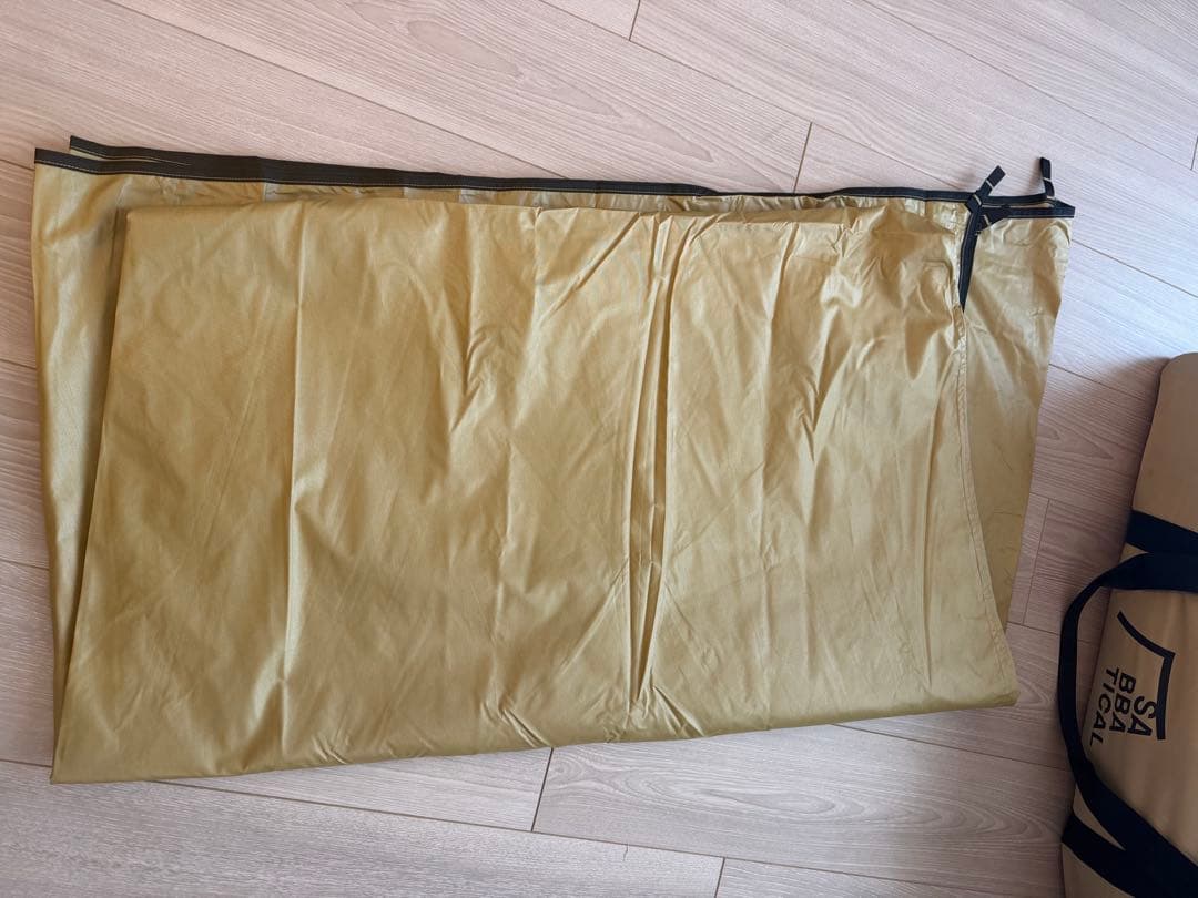 美品 SABBATICALモーニンググローリー テント インナー グランドシート