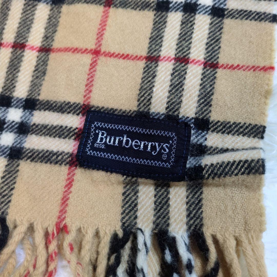 BURBERRYS　バーバリー　大判　マフラー　ストール　ノバチェック　ホース