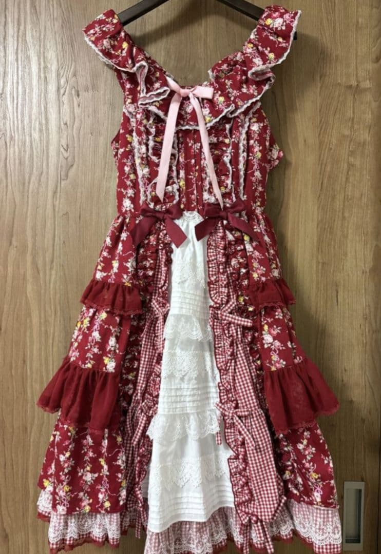 最終値下げフラワープリントワンピース