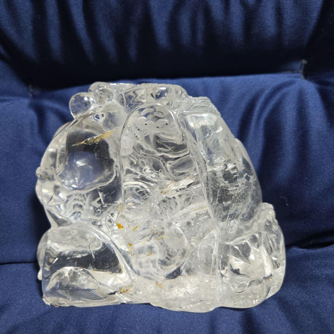 龍神彫刻 水晶