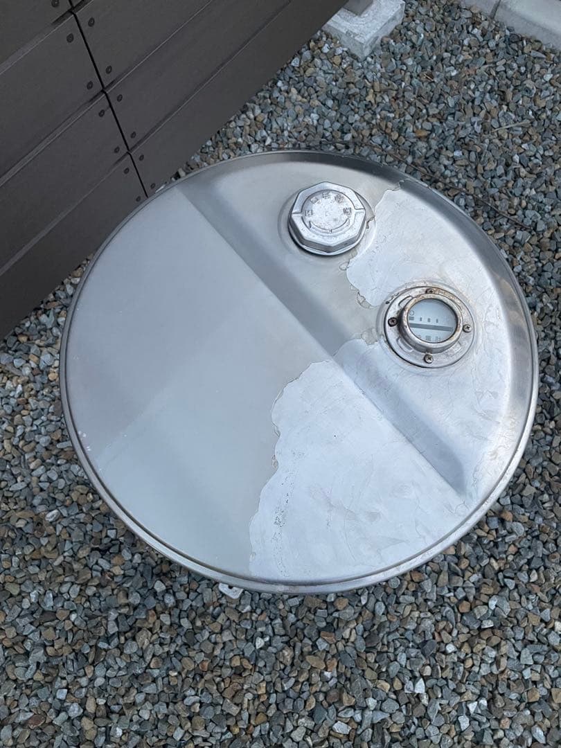 ステンレス灯油タンク【清掃済み】約90 L 中古