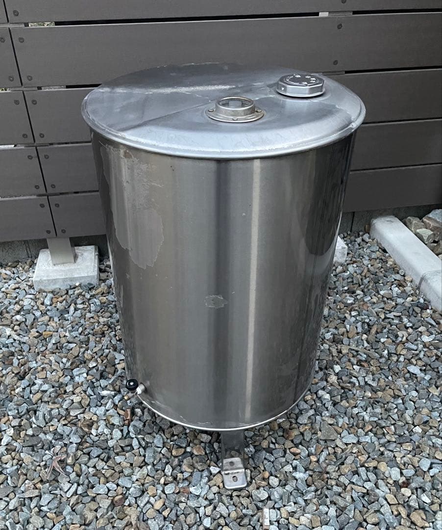 ステンレス灯油タンク【清掃済み】約90 L 中古
