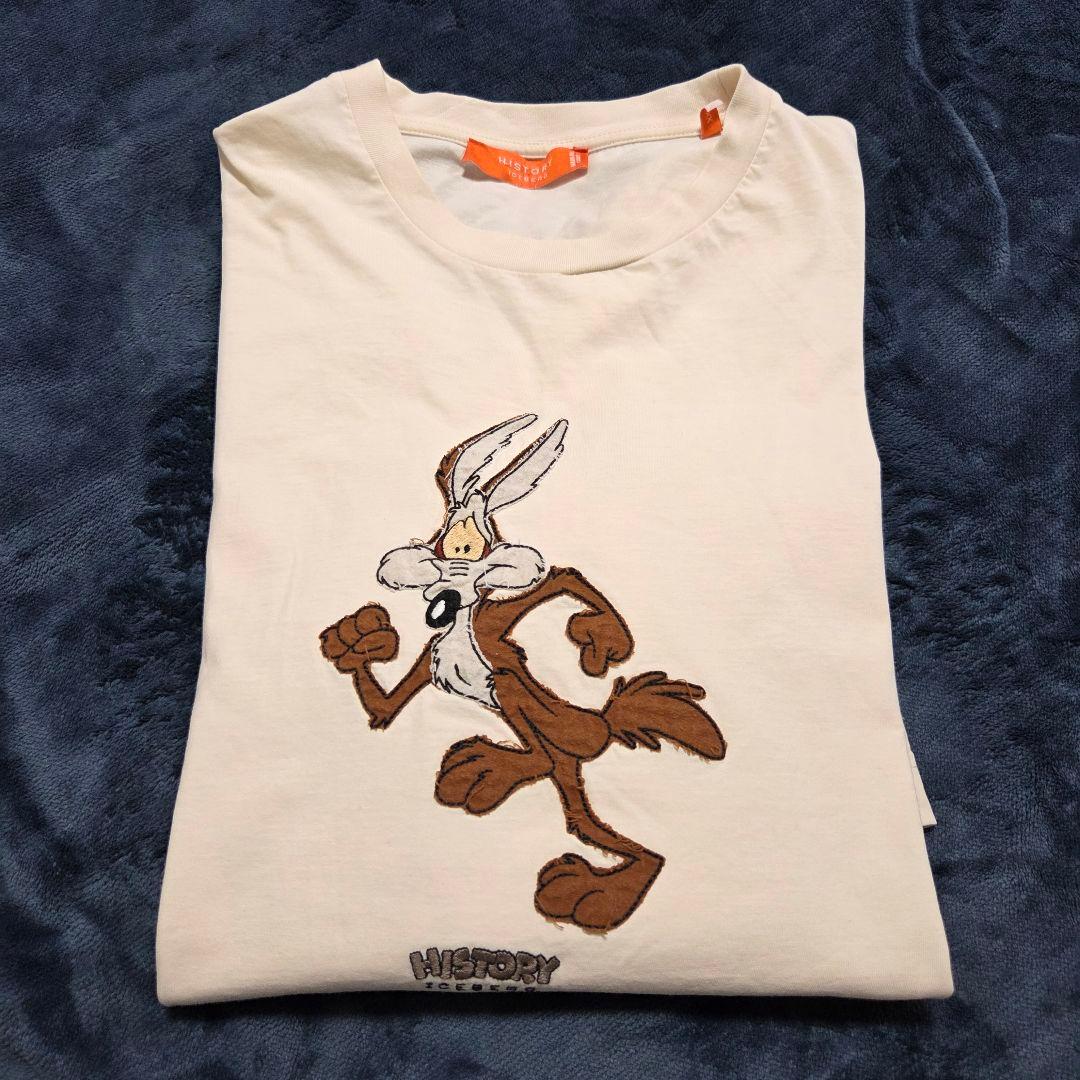 【✨希少✨】ICEBERG ワイリーコヨーテ XXL Tシャツ 刺繍 2002年