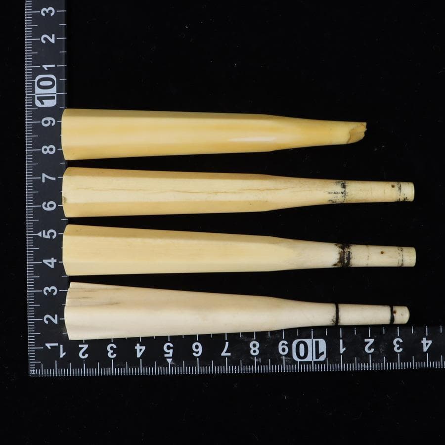 Y2892-20 高級 三味線用 糸巻き 4本セット 総重量99.8g