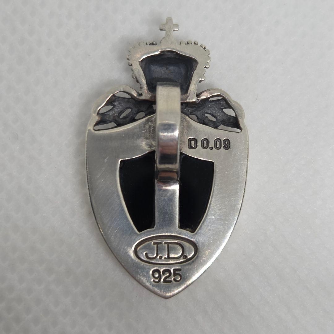 【チョイ傷特価】JUSTIN DAVIS CROWN SHIELD ペンダント