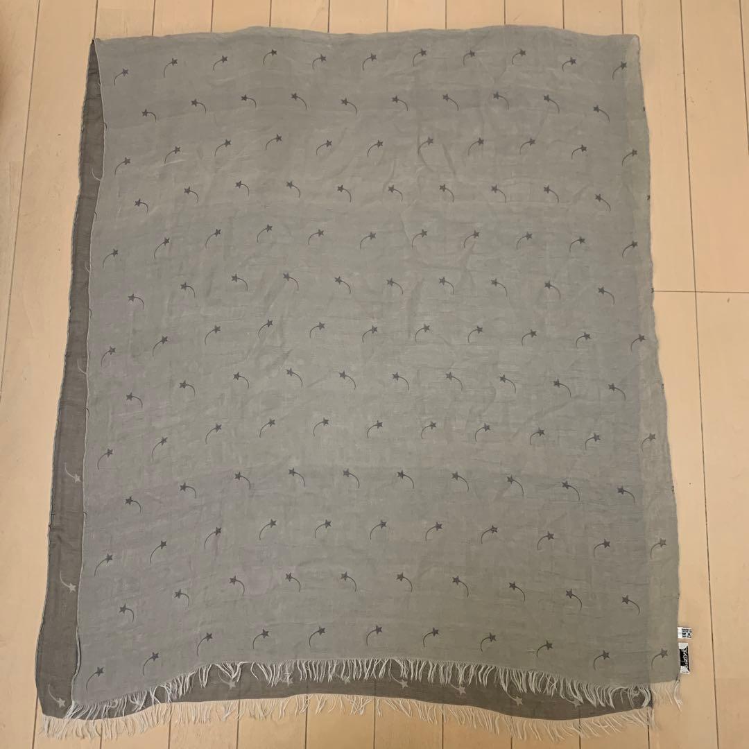 美品　HERMES エルメス　カレ　シルク　ストール　ショール　総柄　大判
