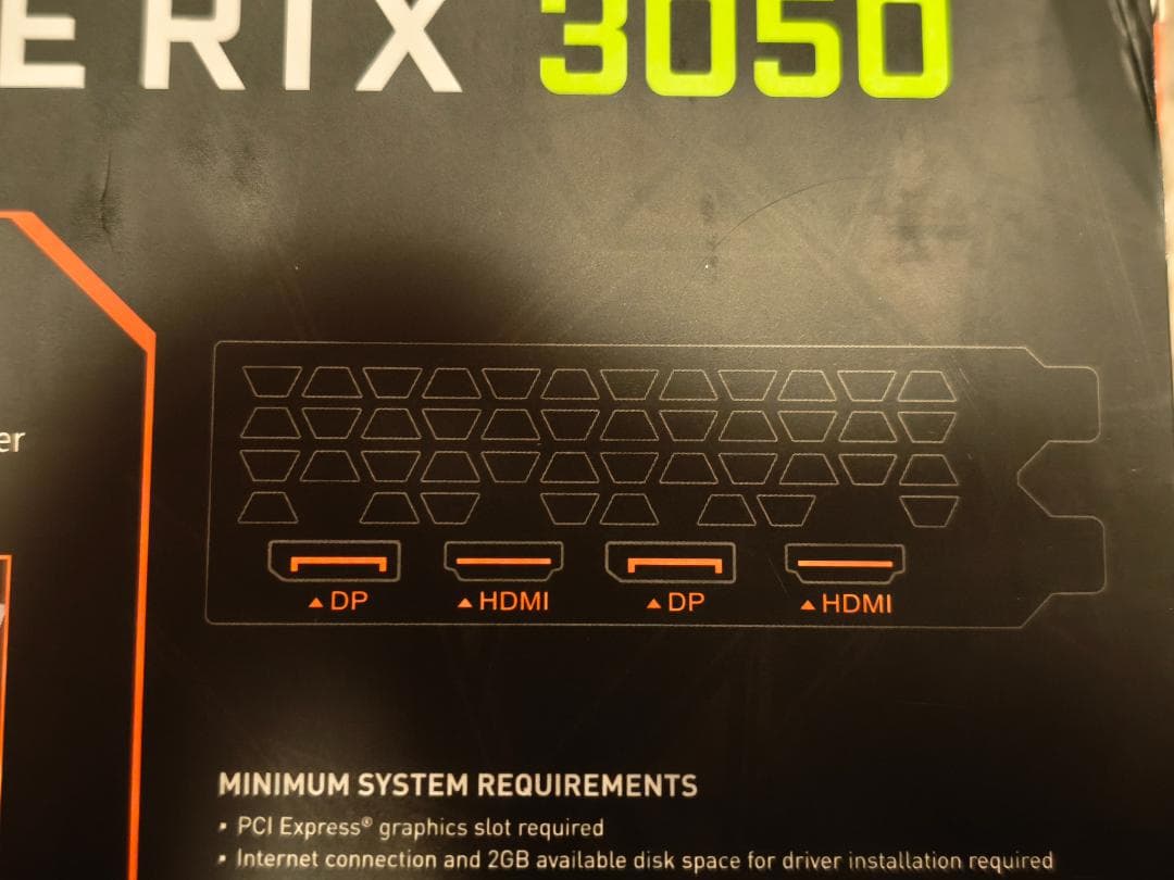 グラフィックボード・グラボ・ビデオカード GIGABYTE GEFORCE RTX 3050 GAMING OC 8GB