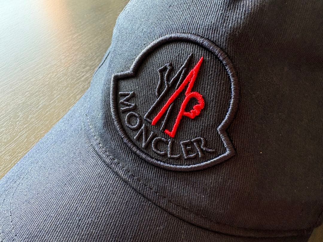 BACKDRAFTBEER_MONCLER ネイビー キャップ