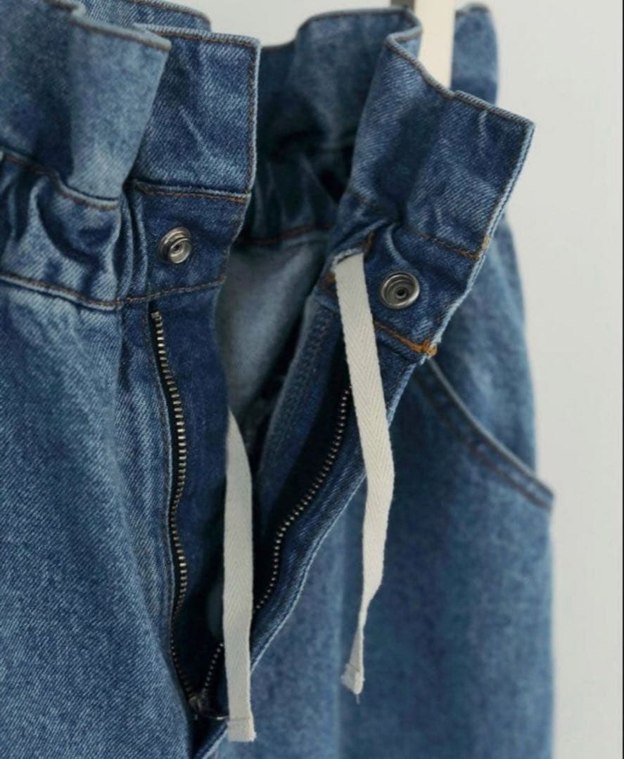 anuke アンヌーク　Waist Tuck Denim　38サイズ
