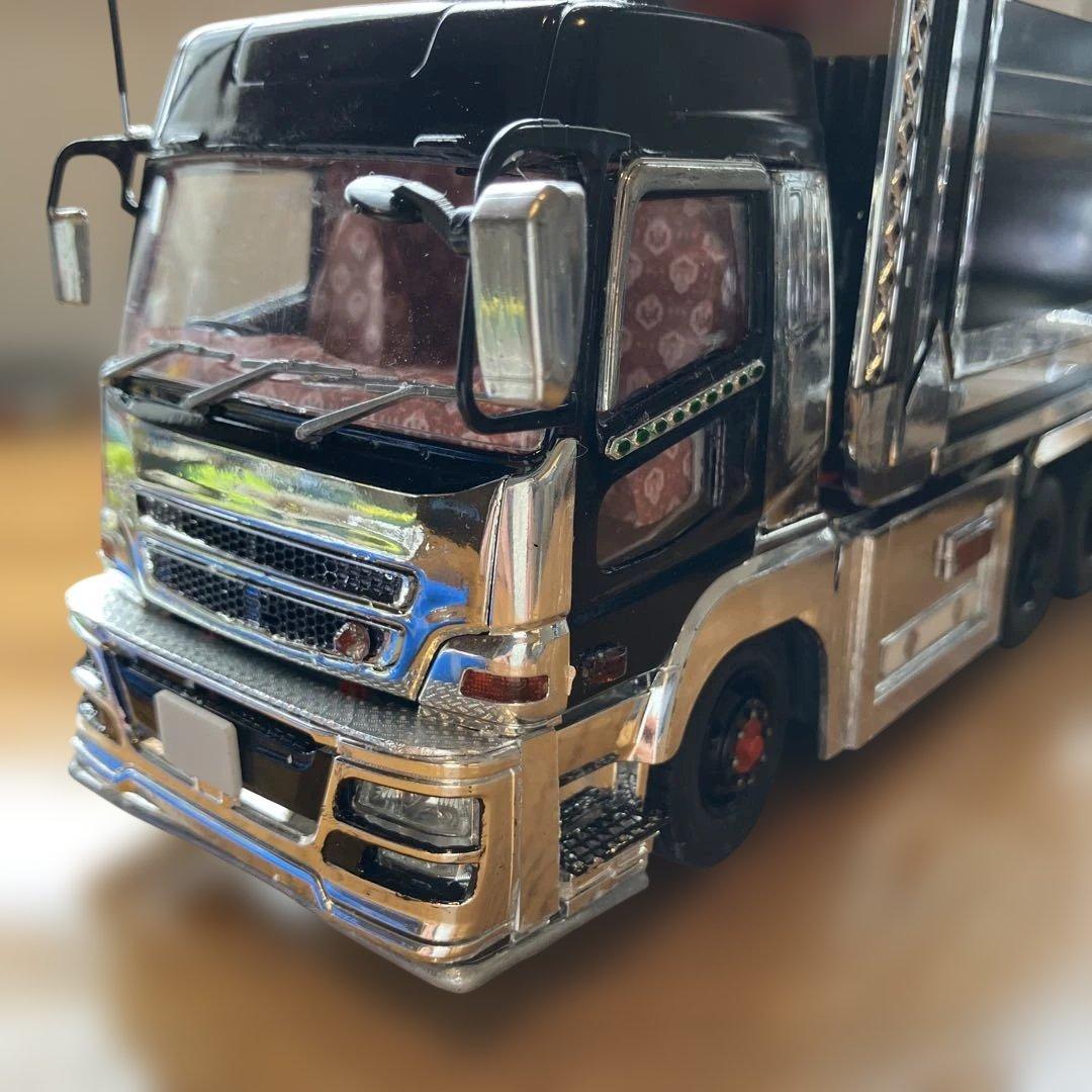 デコトラ、スーパーグレート、デカ箱ダンプ、1／32、