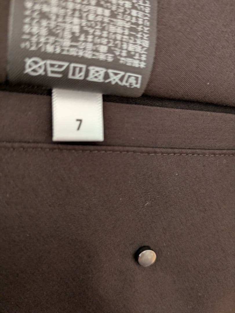 ユニクロ ブロックテック リラックスコート ダークブラウン 3XL