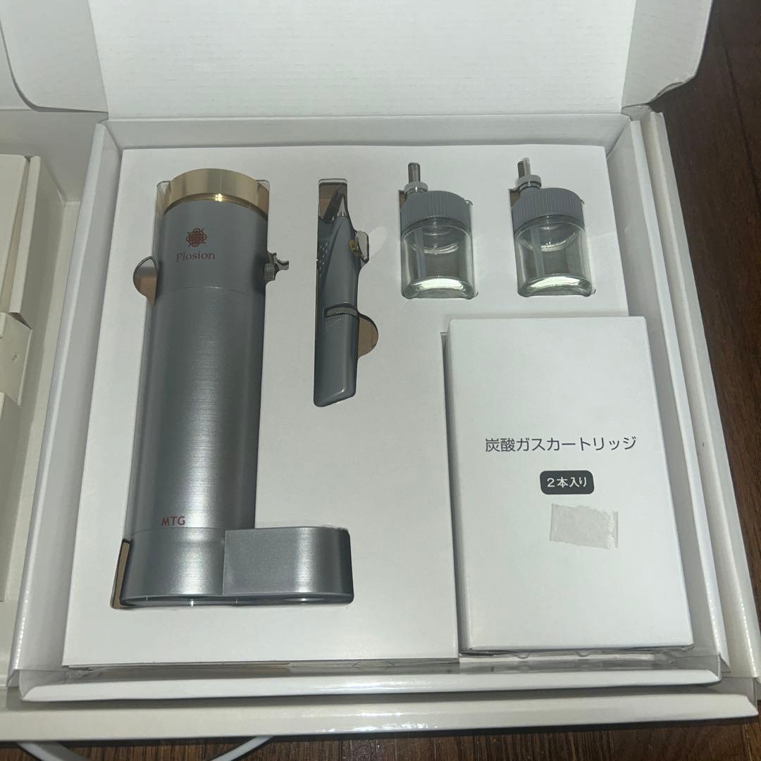 【新品】Pliosion MTG 美容器 ミスト機能付き　カートリッジ7本付き