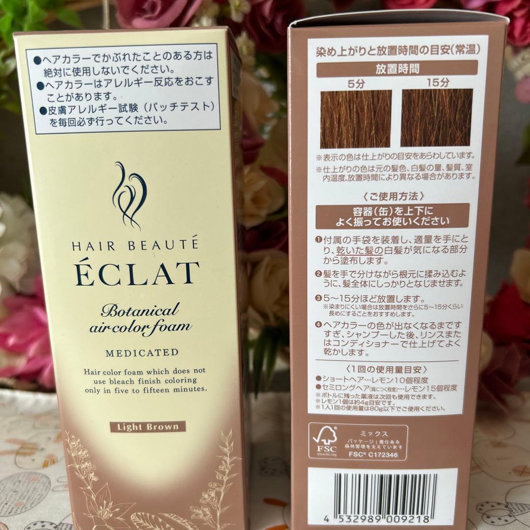 ボタニカル　エアカラーフォームEX ライトブラウン