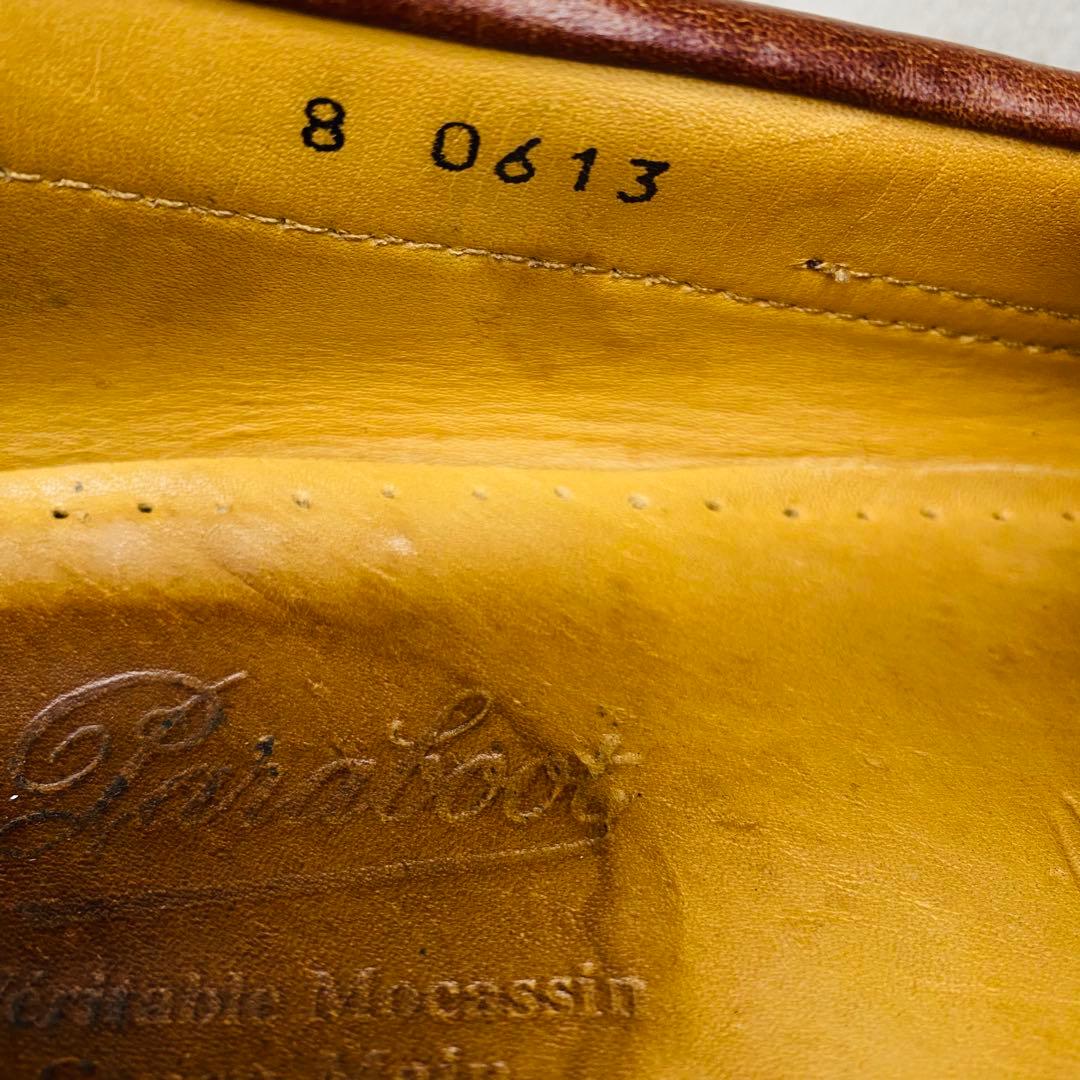 パラブーツ　PARABOOT　デッキシューズ　バース ブラウン 8 27cm