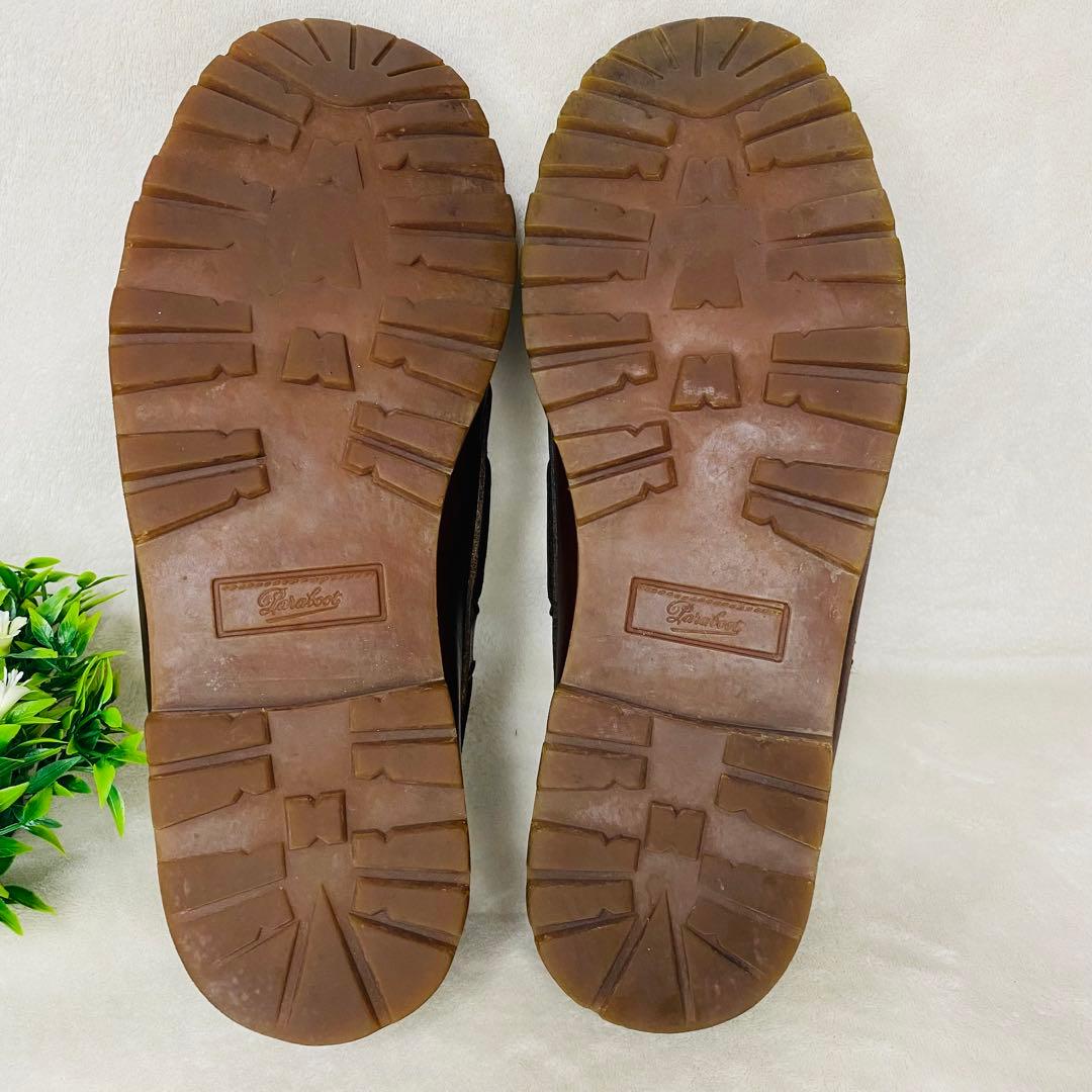 パラブーツ　PARABOOT　デッキシューズ　バース ブラウン 8 27cm