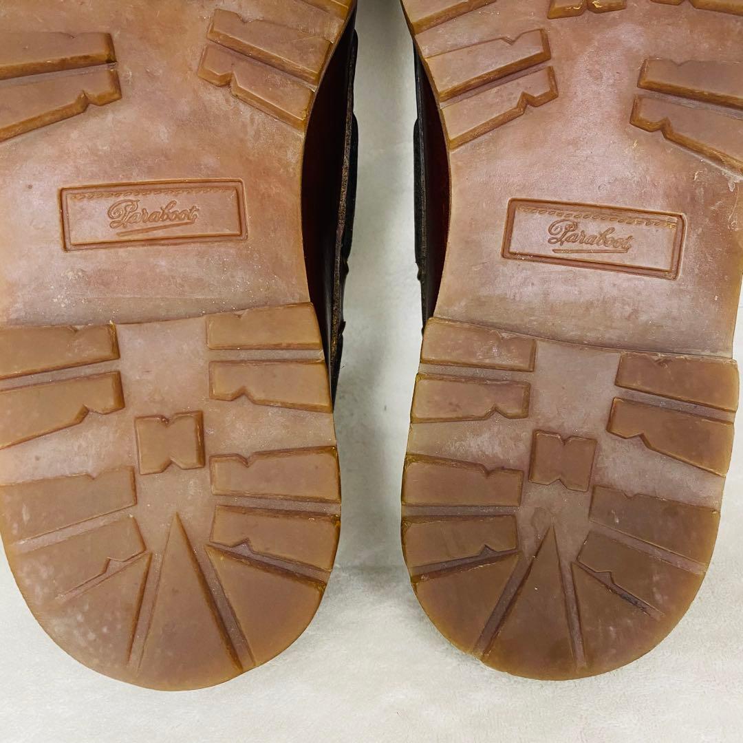 パラブーツ　PARABOOT　デッキシューズ　バース ブラウン 8 27cm