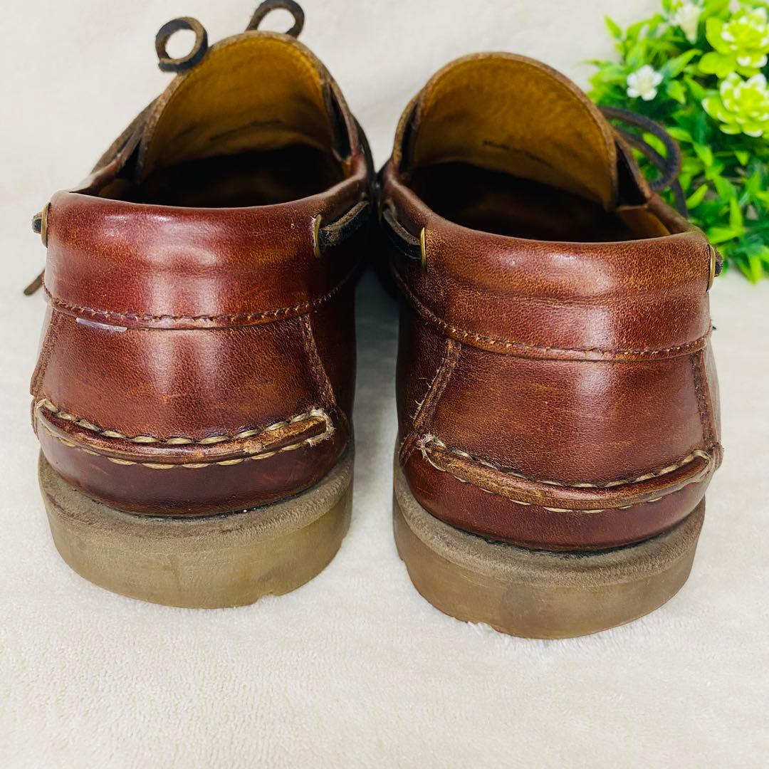 パラブーツ　PARABOOT　デッキシューズ　バース ブラウン 8 27cm