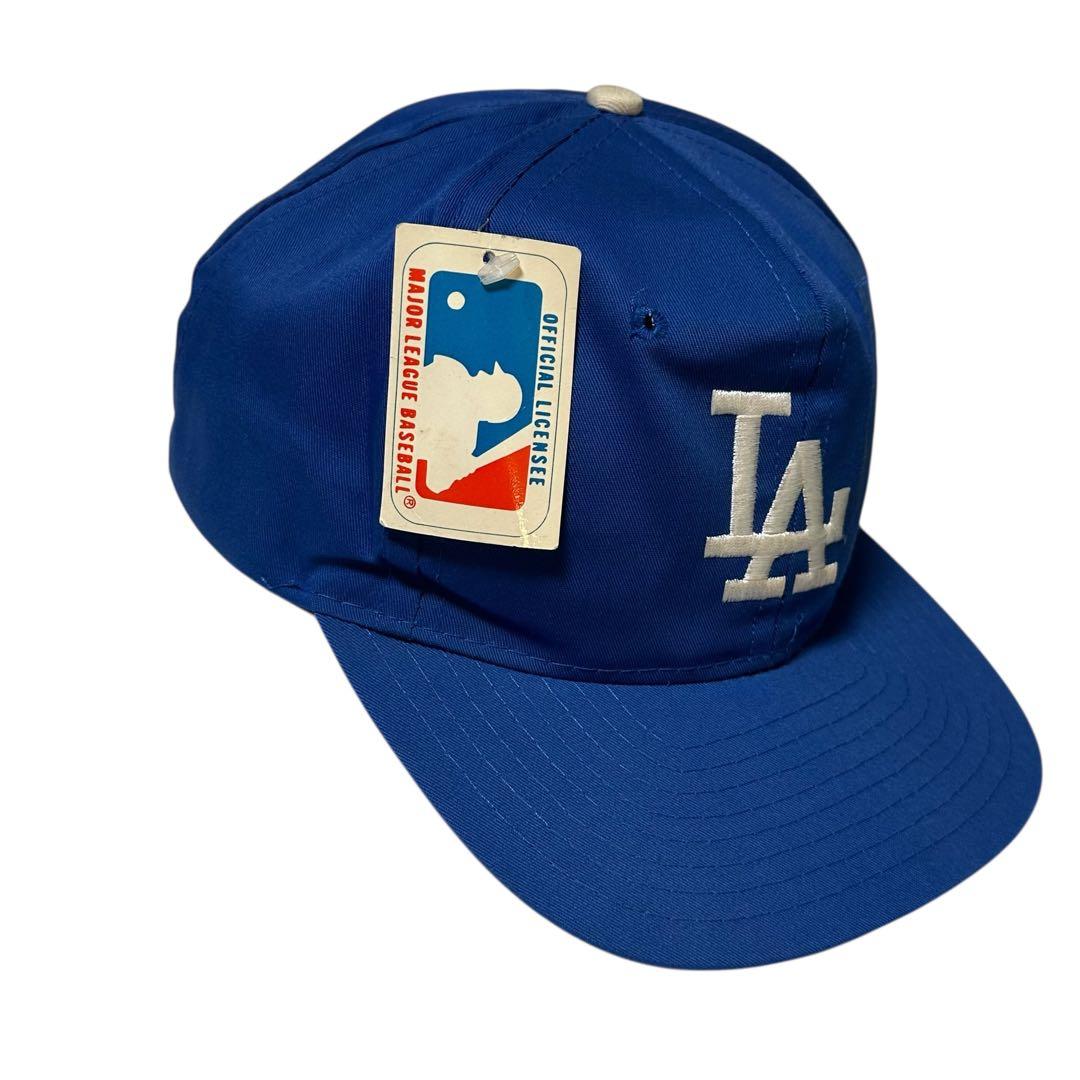 80s 90s MLB LAドジャース キャップ デッドストック 台湾製