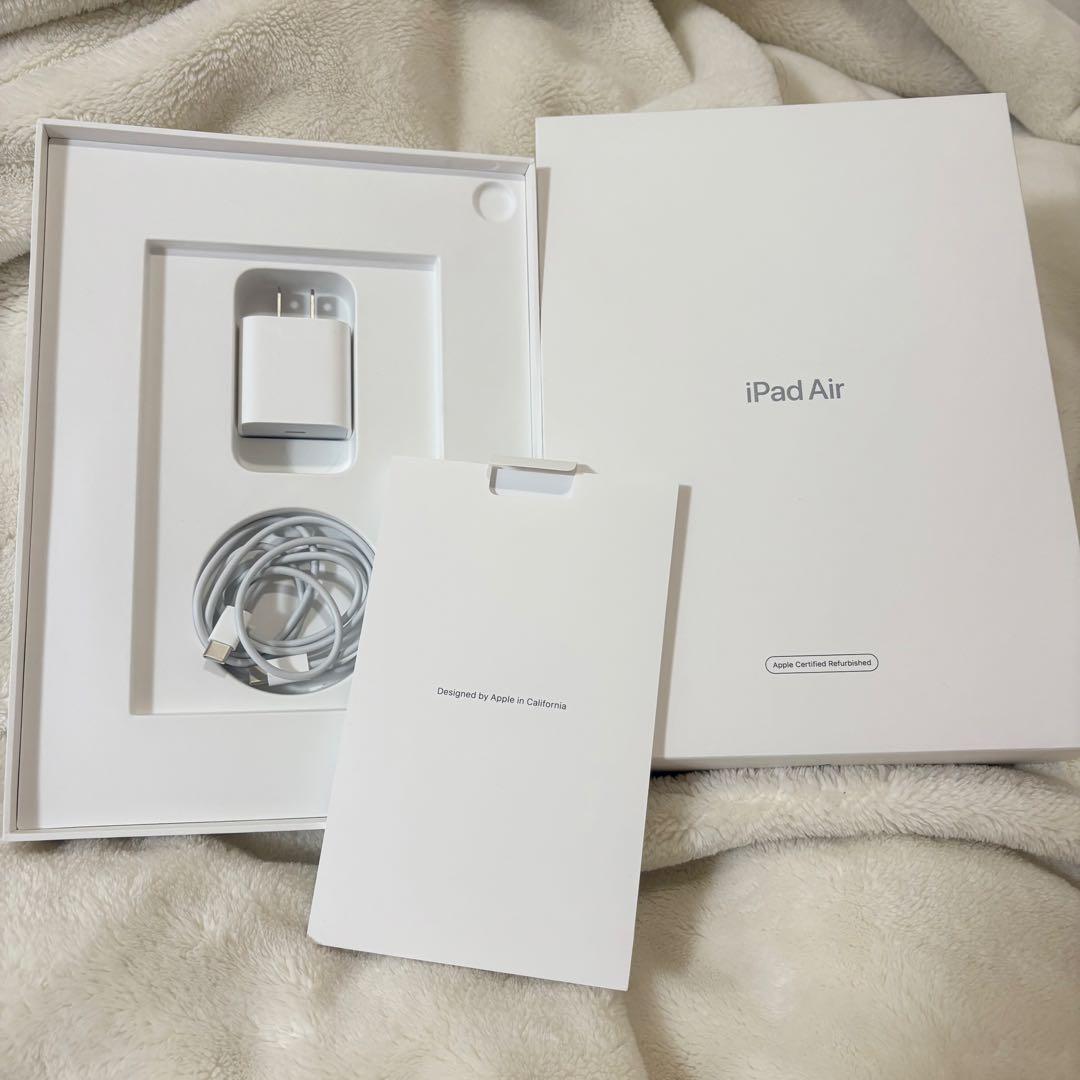 【美品】iPad Air第5世代／箱+付属品あり