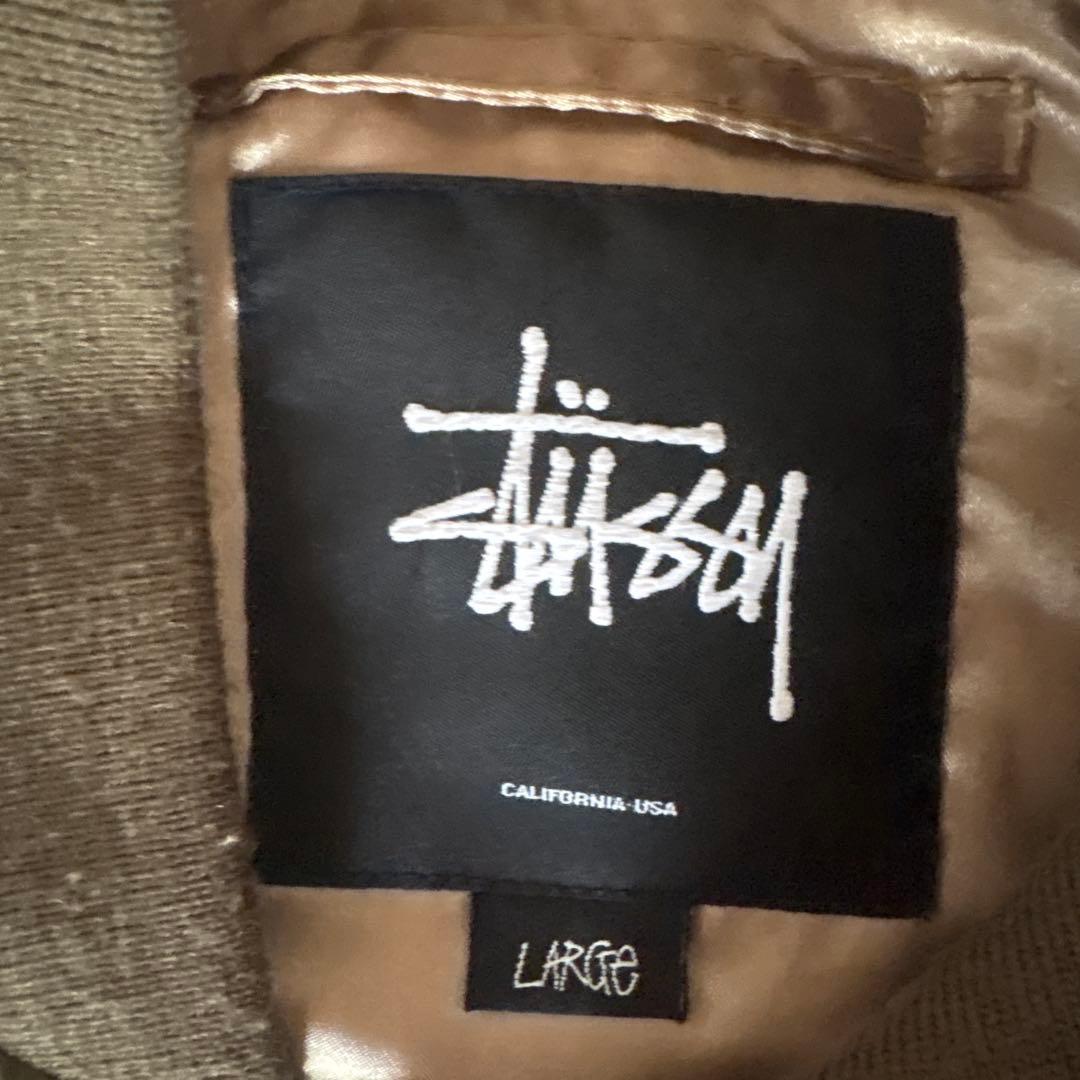 Stüssy MA-1ジャケット Lオリーブ 未使用