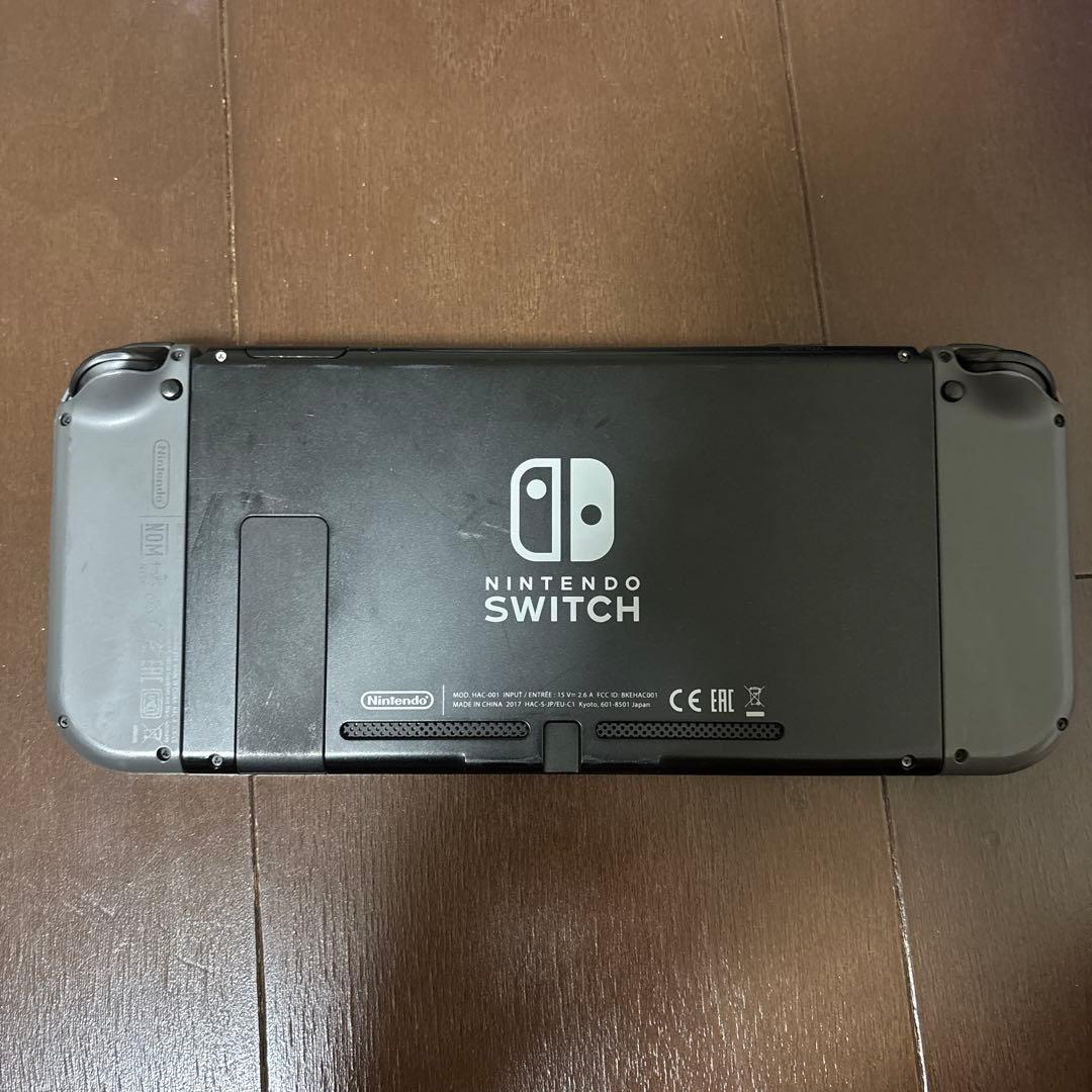 て*い様 Nintendo Switch 本体 グレー 箱付き