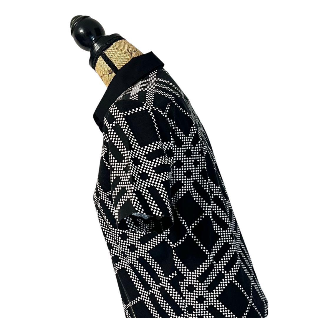【大きいサイズ】【15】BURBERRY LONDON メガチェック ポロシャツ