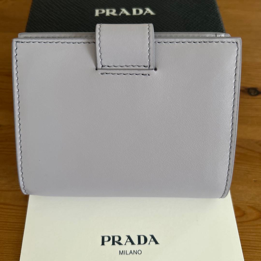 【PRADA】1MV204_2CNP_F0230_GLICINEコンパクト財布