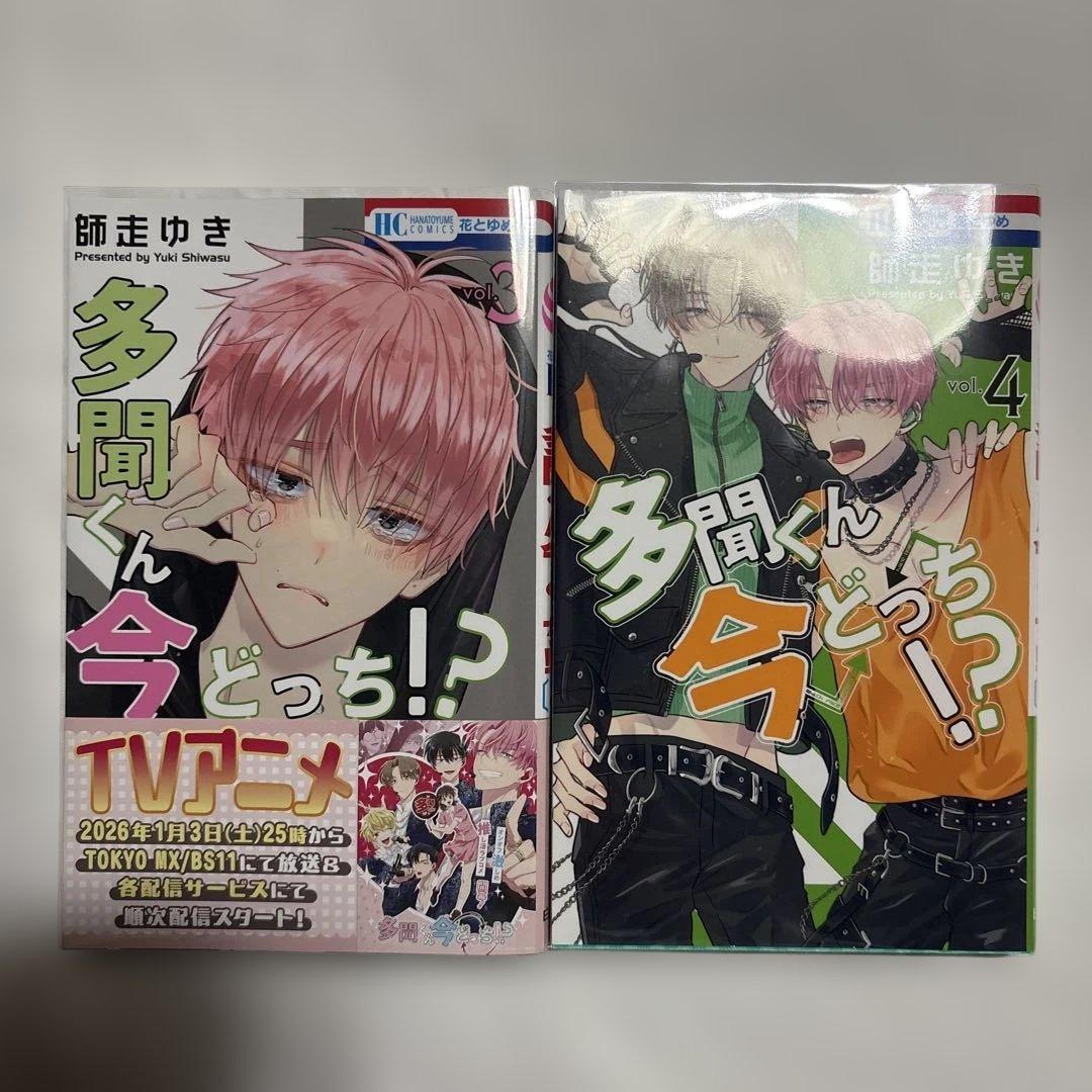 多聞くん今どっち⁉︎ 1〜15巻 ／ 公式スピンオフ1巻　未使用