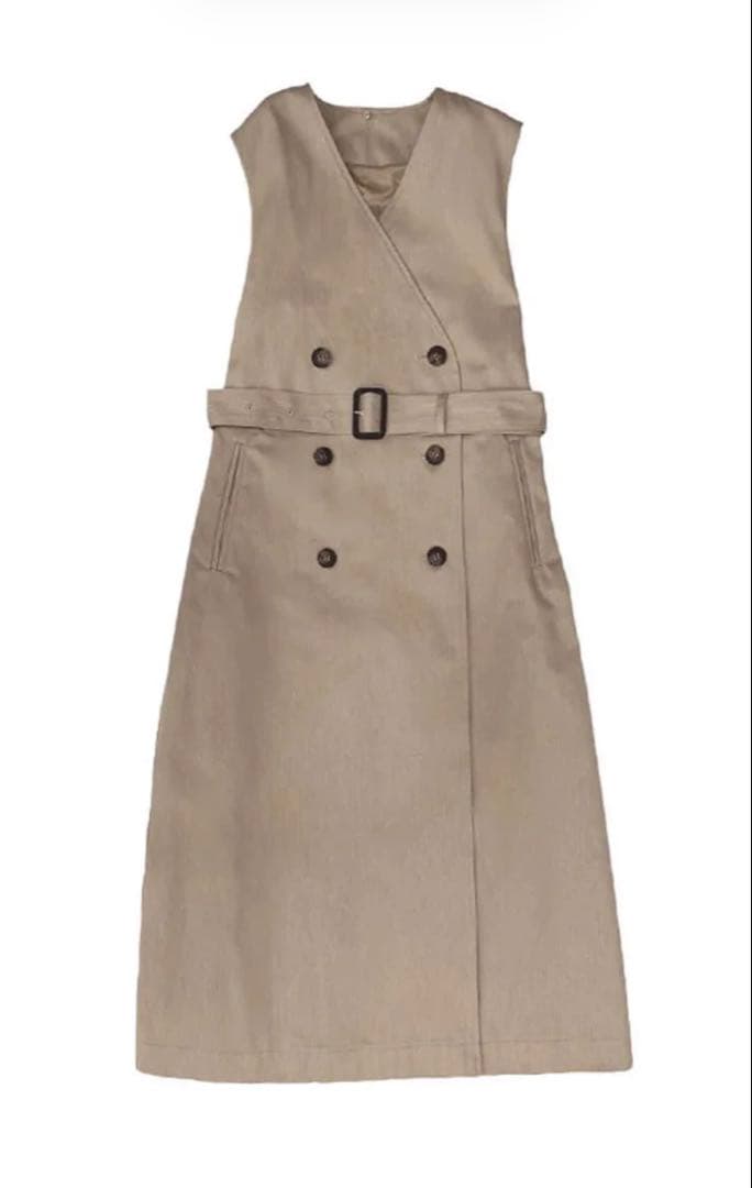 【美品】anuans【23ver.】3wayトレンチコート （BEIGE）