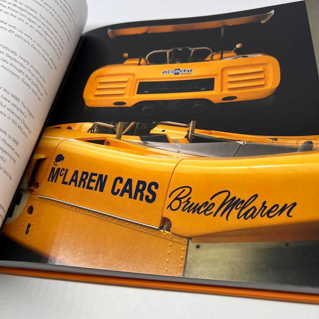 希少 洋書 CAN-AM CARS IN DETAIL マクラーレン レーシング