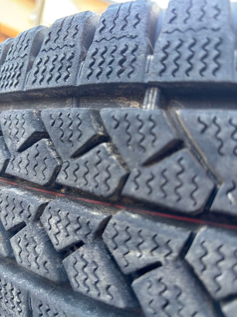 ハイエース純正スチール付195/80R15 ブリヂストン ブリザック VL1