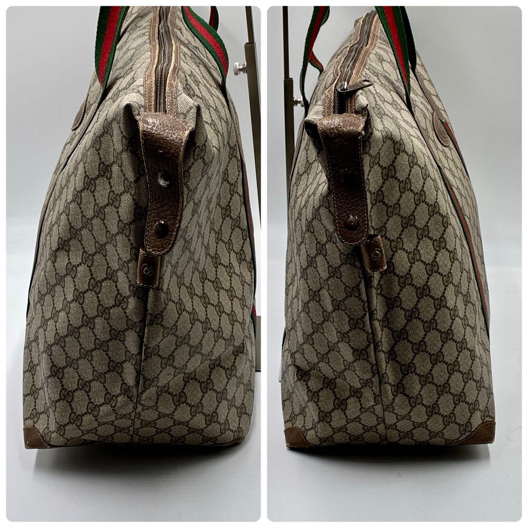 PAN　GUCCI オールドグッチ シェリーライン GG柄 PVC