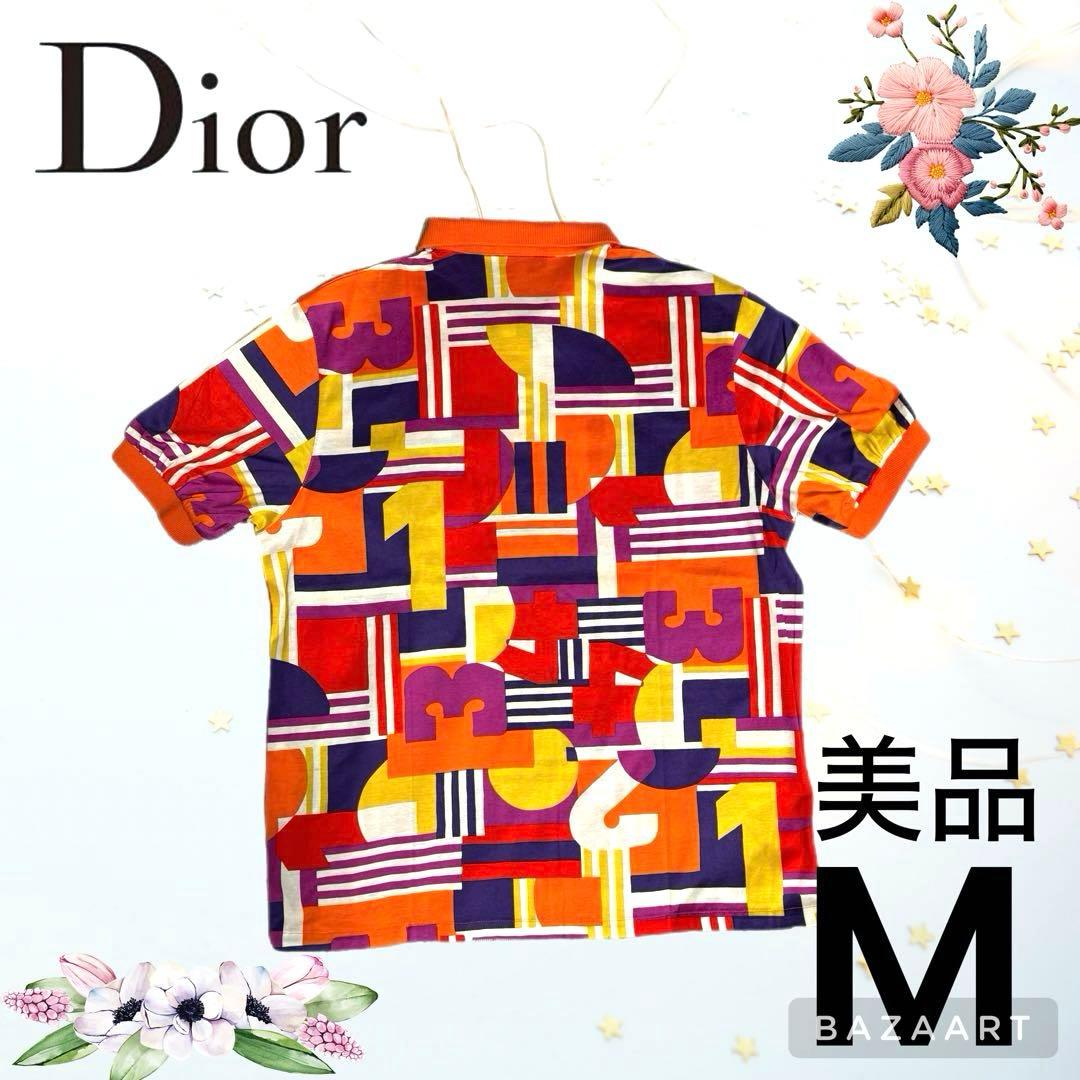 Dior Christian Dior Sports ポロシャツ 総柄　マルチM