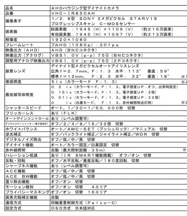 値下げ『新品』TAKEX防犯カメラ