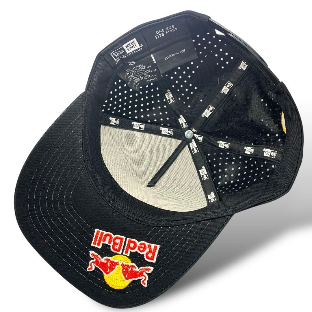 m★REDBULL × NEWERA キャップ 帽子 スナップバック 黒