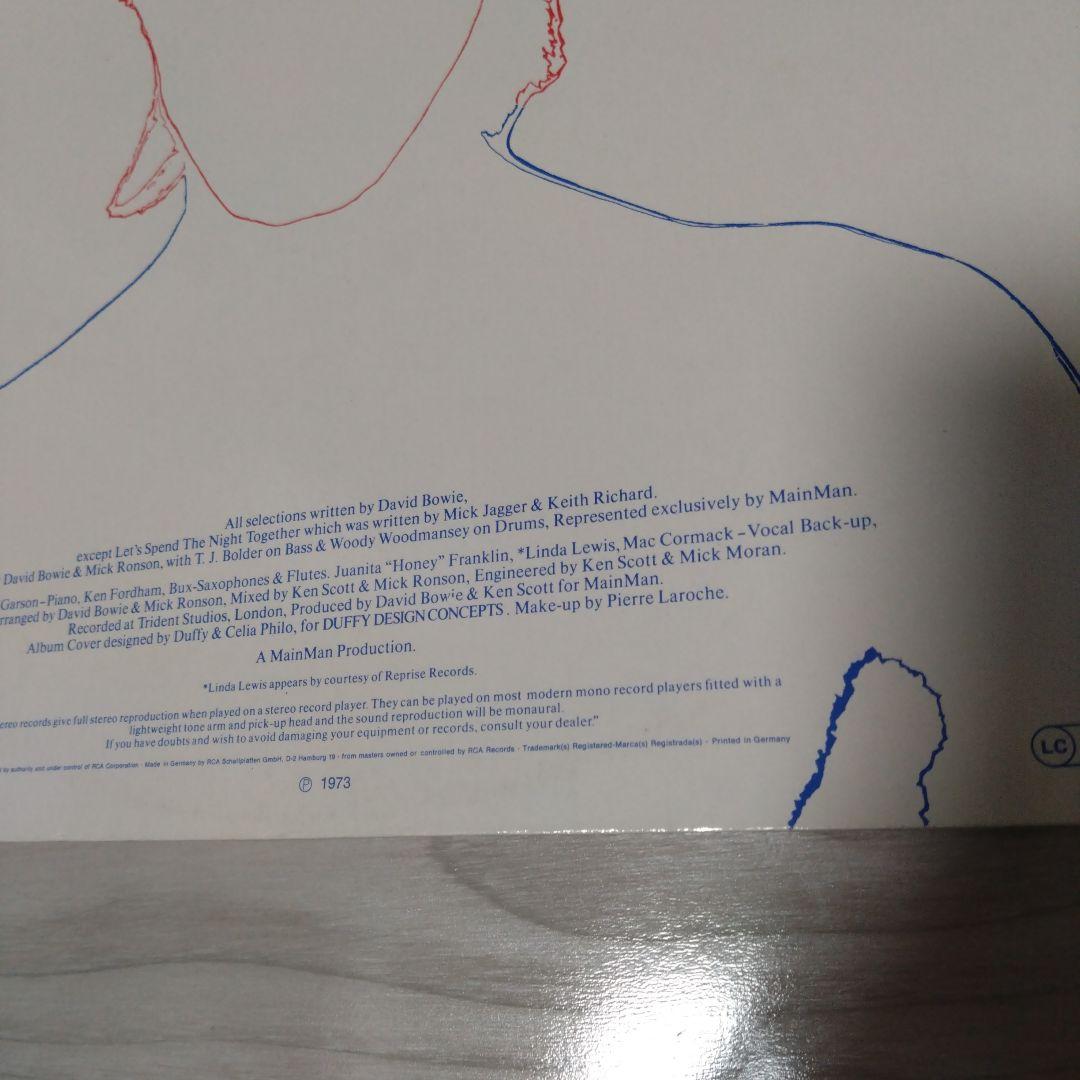 David Bowie Aladdin Sane デビッド・ボウイ