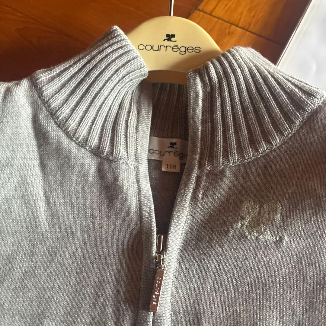 専用です❤️courrèges グレー カーディガン