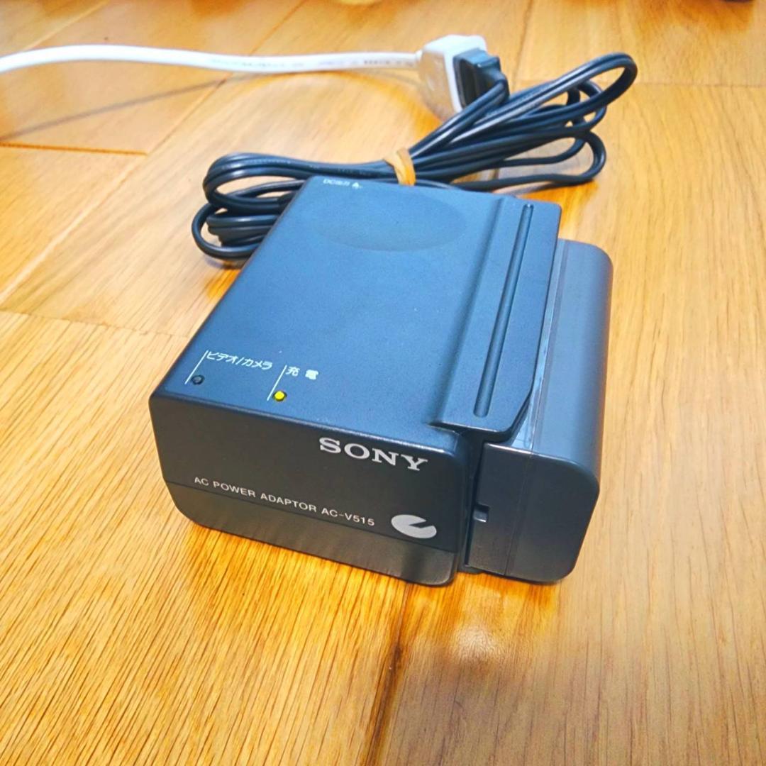 【動作確認済】 SONY Hi8 高画質 ビデオカメラ AC アダプター セット