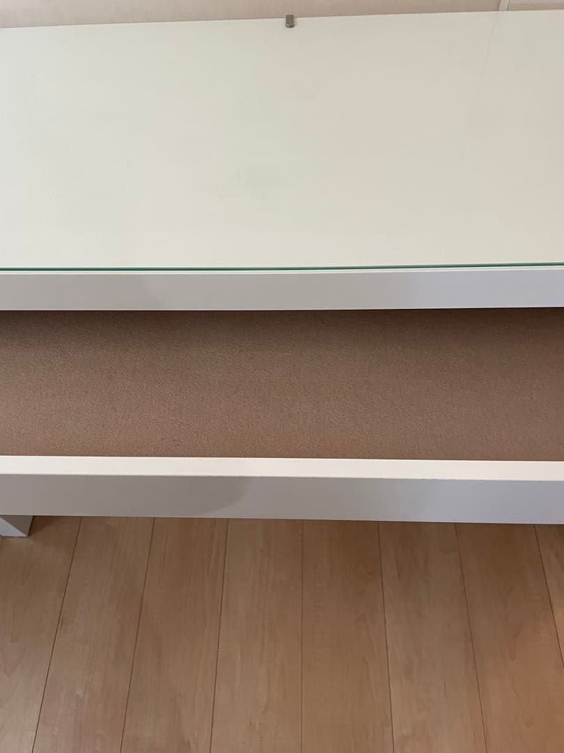 IKEAマルムホワイト天板ドレッサー　デスク　机