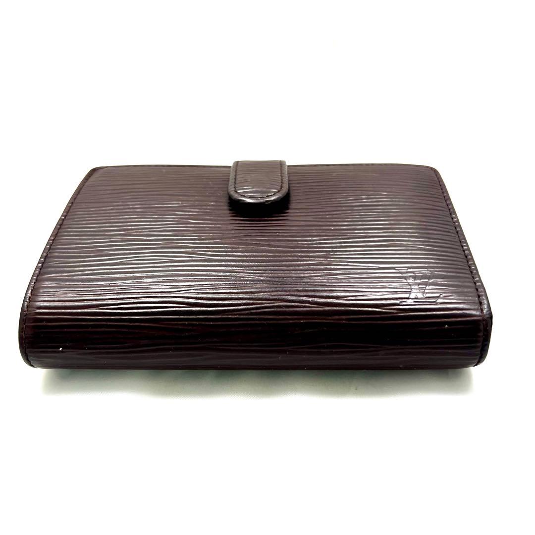 ルイヴィトン エピ ポルトフォイユ ヴィエノワ ブラウン M6324D