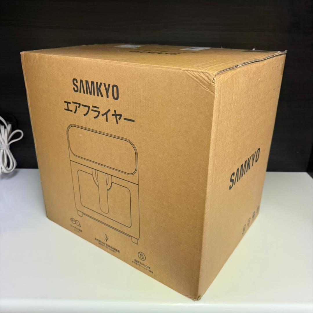 ★美品　SAMKYO　エアフライヤー　 6.2L　F60　2025年製